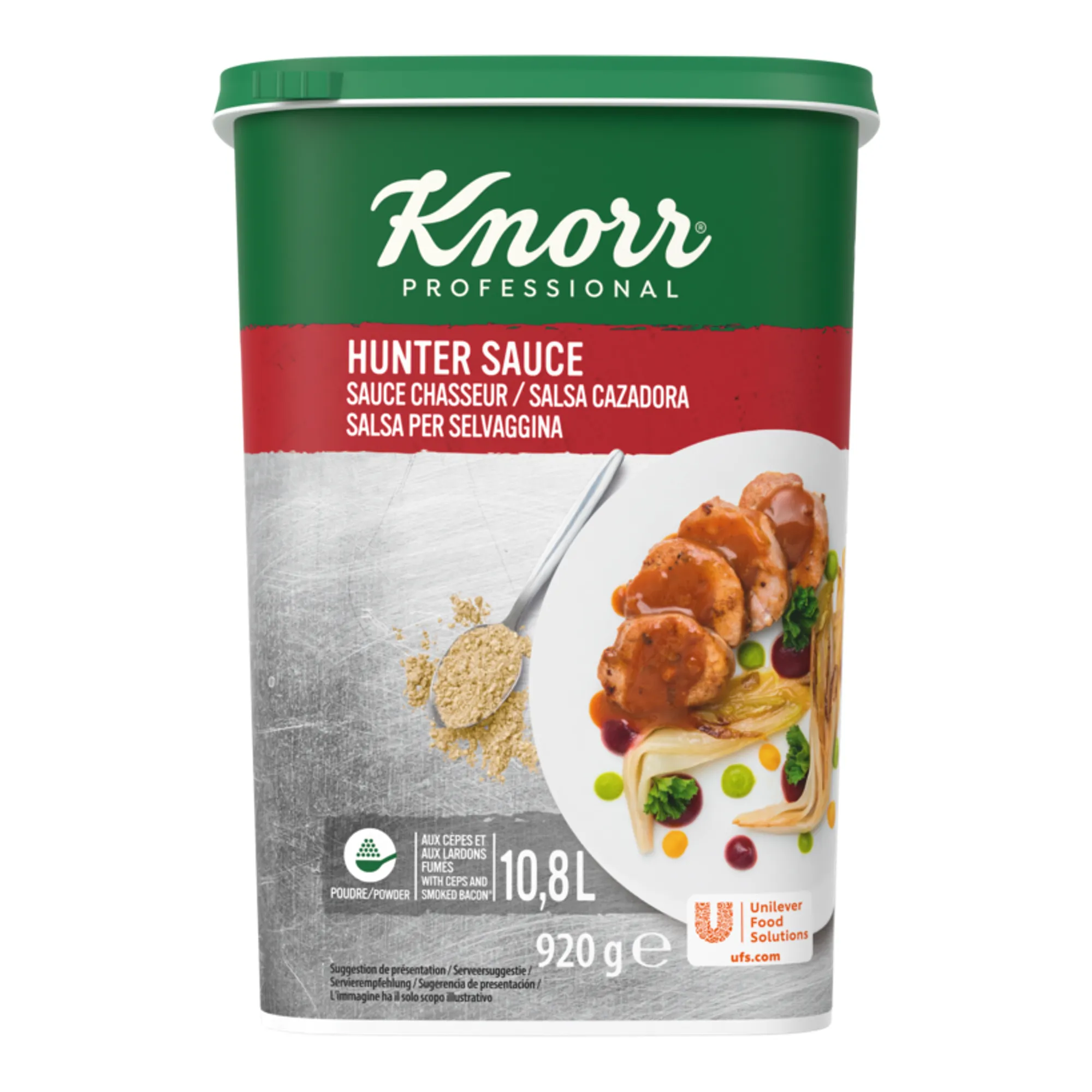 Knorr Professional Jachtsaus voor 10,8 liter (920g)