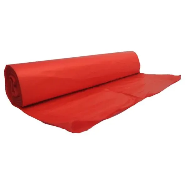 Afvalzak rood 80x110cm T25 15x20st