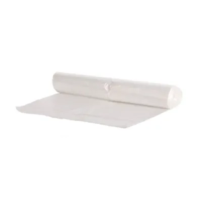 transparant afvalzak liggend voorkant