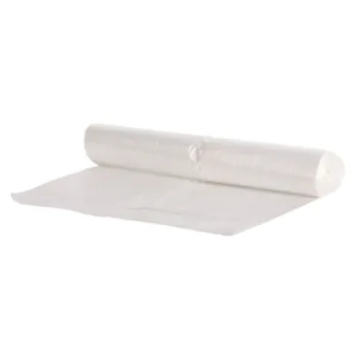 transparant afvalzak liggend voorkant