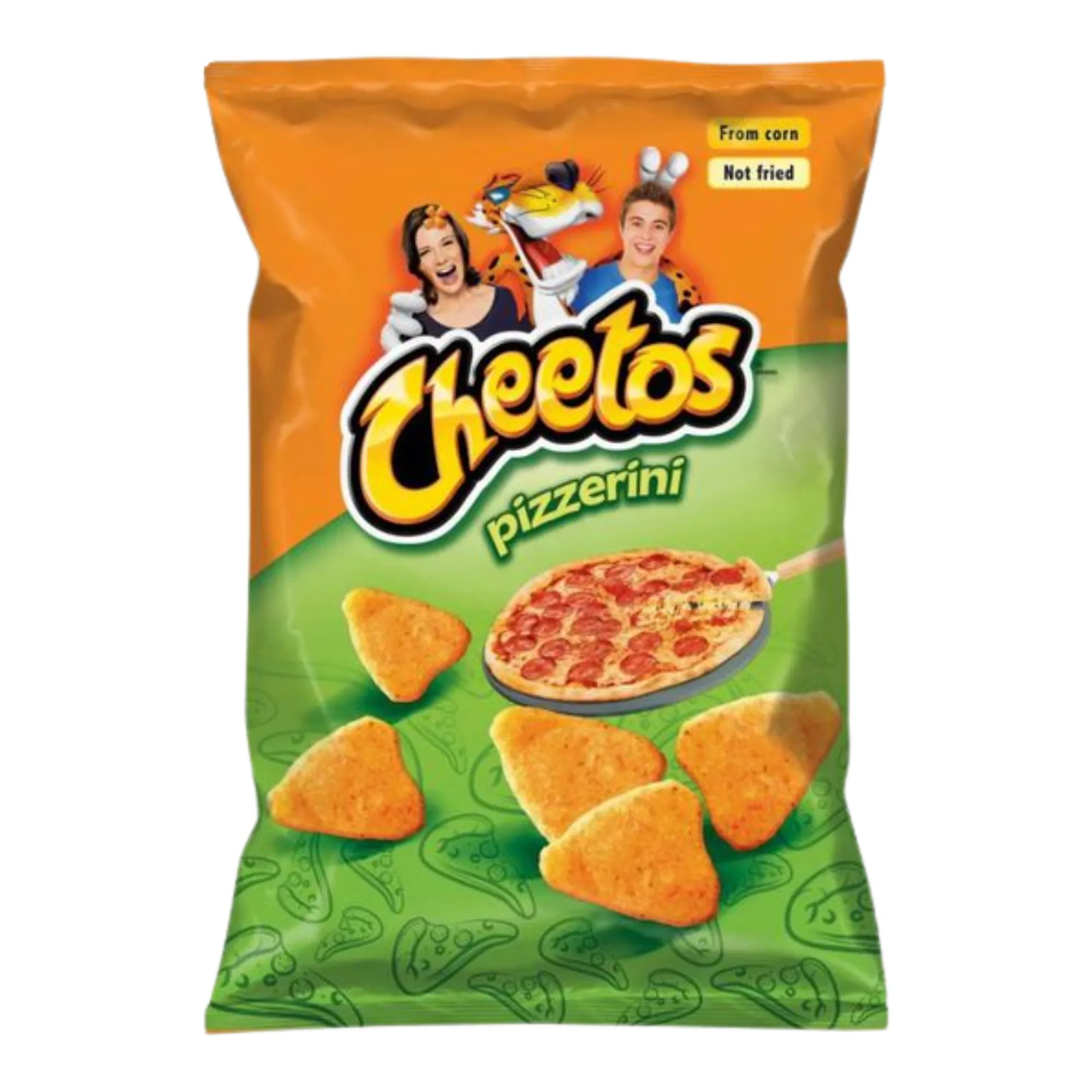 pizza chips cheetos zak enkel voorkant