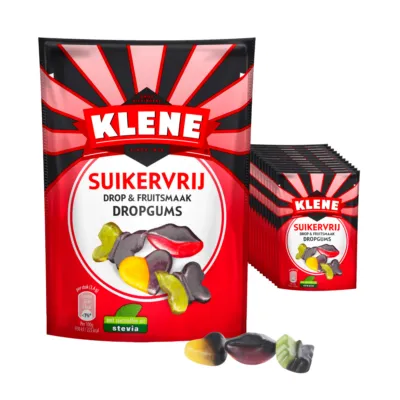 Klene Suikervrij Dropgums (12x 110gr)