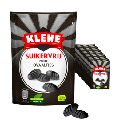 Klene Suikervrij Zoute Ovaaltjes (12x 110gr)
