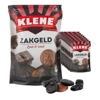 Klene Zakgeld Zoet Zout (8x 210gr)