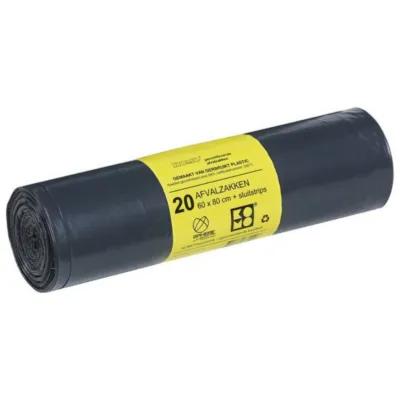 afvalzakken komo liggend