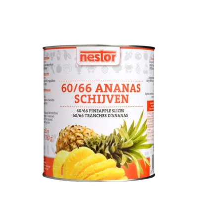 ananas schijven blik voorkant