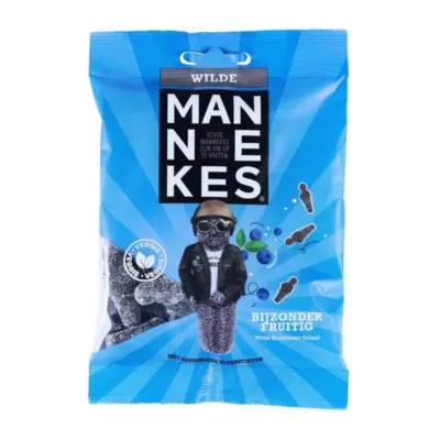 zakje mannekes drop blauw voorkant