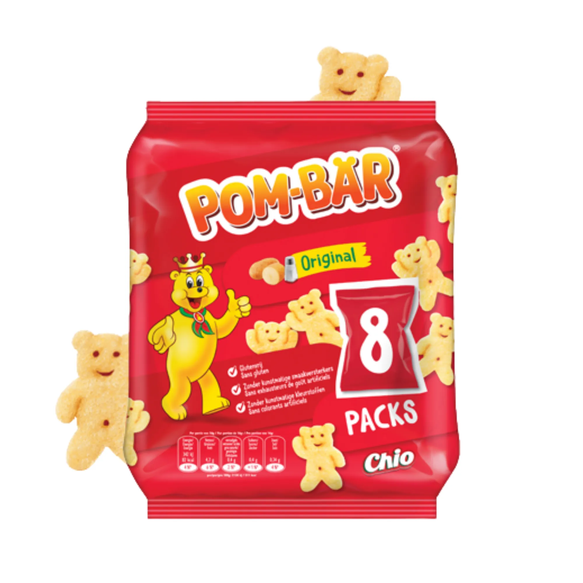 beertjes chips zakje voorkant