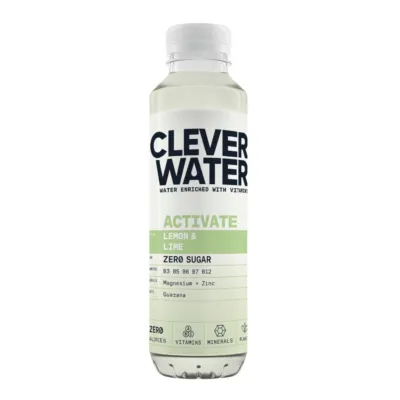 Clever Water Activate Lemon & Lime (12X 500ml)