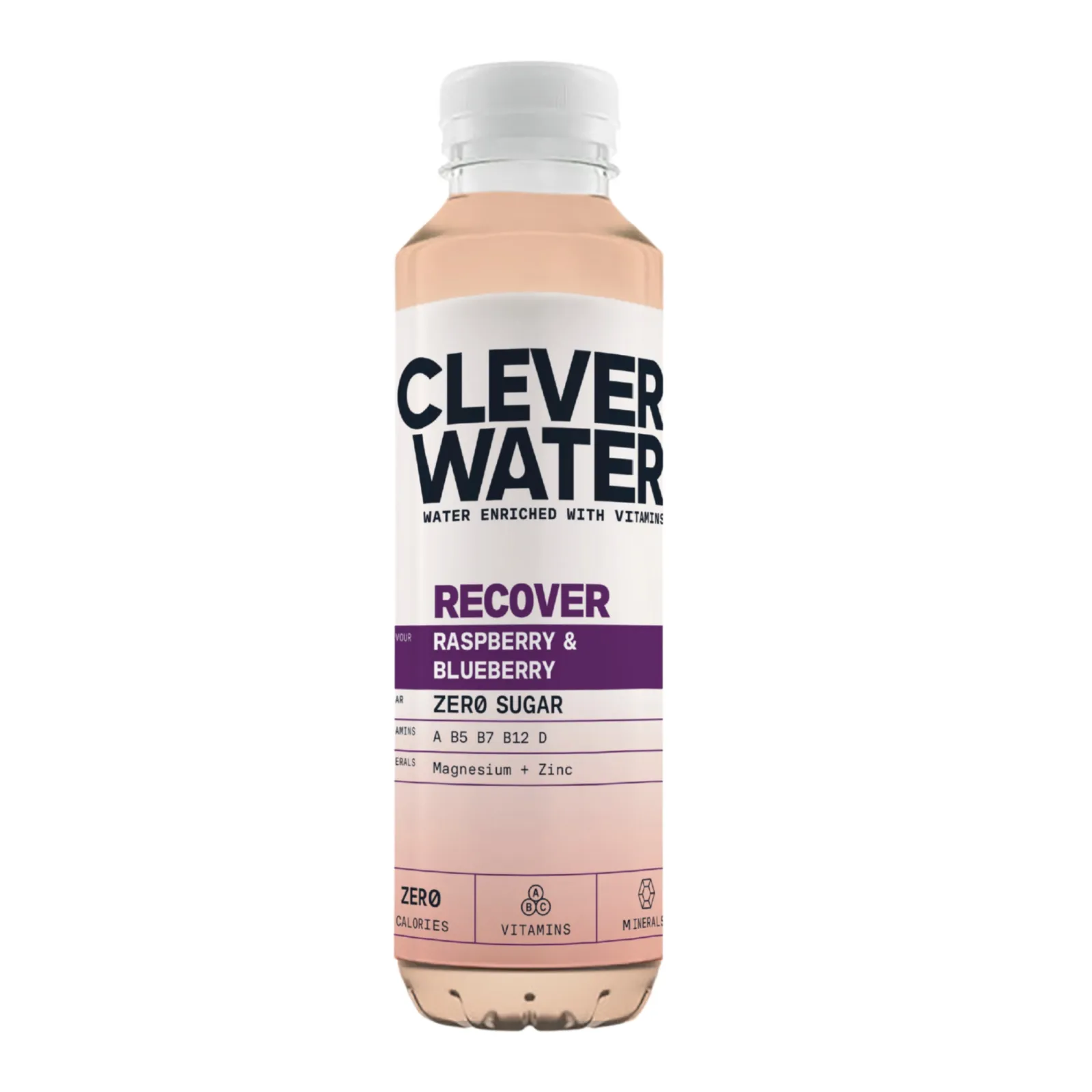 Clever Water Recover Raspberry & Blueberry (12X 500ml)