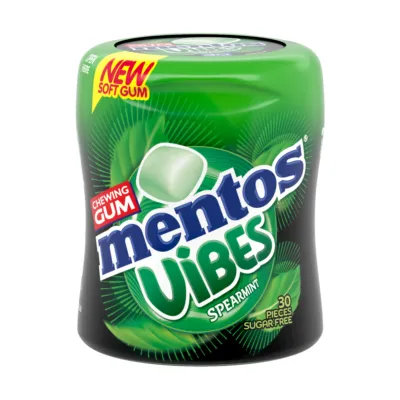 mentos pot spearmint vibes voorkant