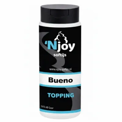 fles staand bueno topping voorkant
