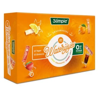 Slimpie Waterijsjes 0% suiker (12x 10 stuks)
