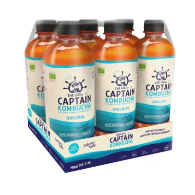 The Gutsy Captain Kombucha Original Bio (6X 1000ml)