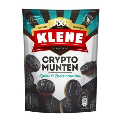 Klene cryptomunten zakje 210 gr