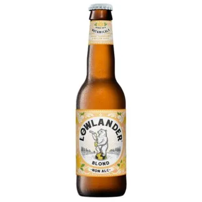 Lowlander blond 0.3% fles 33 cl