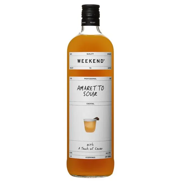 Weekend cocktail amaretto sour 12.5% 1 liter