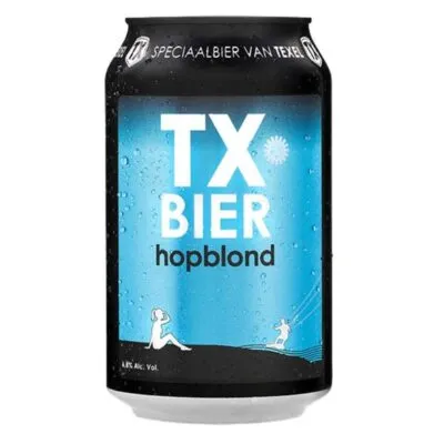 Canette de bière blonde TX Hop de 33 cl