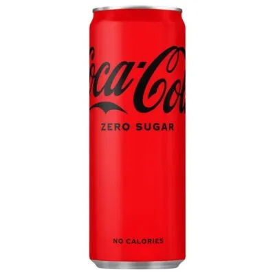 Coca cola zero blik 250 ml