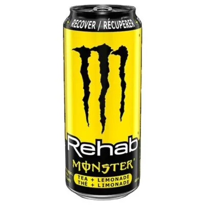 Monster energy recover lemon tea blik 0.5 liter