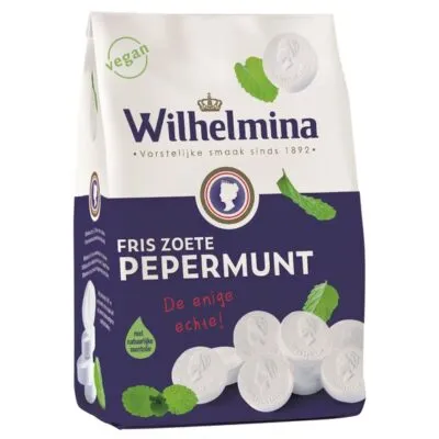 Wilhelmina pepermunt vegan 1 kilo