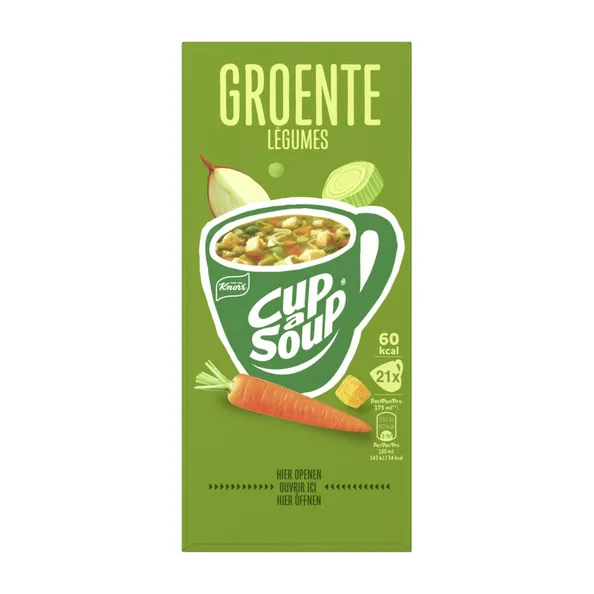 Knorr Cup-a-Soup Groente 21 x 175 ml