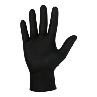 Handschoen nitril zwart ongepoederd XL a100