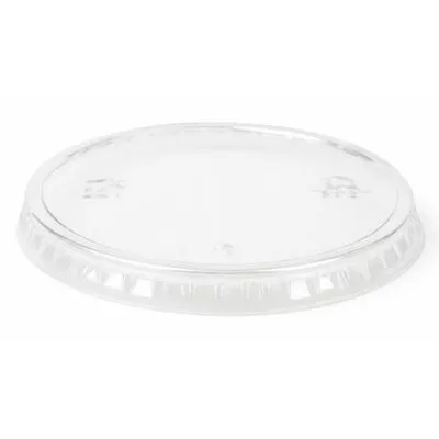 Deksel aPET 7 cm voor sausbakje 180 ml