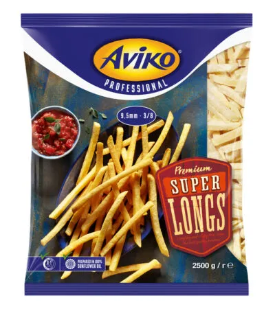 Aviko Premium Super Long Frites 9.5 mm 2.5 kg