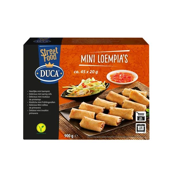 Duca mini loempia’s 20 gr