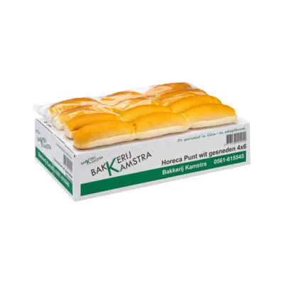 Kamstra horecapunt wit gesneden 14 cm 4×6