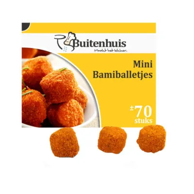 Buitenhuis mini bamiballetje 28 gr