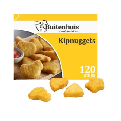 Buitenhuis kipnuggets 20 gr
