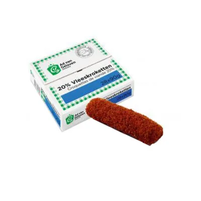 Ad van Geloven vleeskroket 20% 90 gr