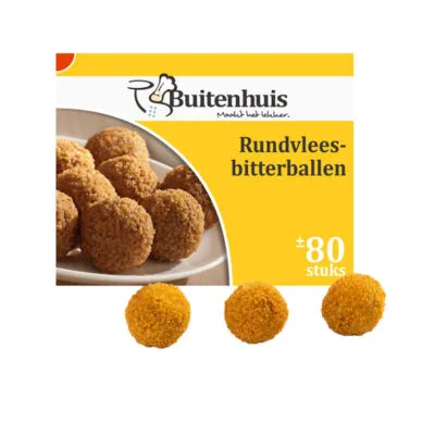 Buitenhuis rundvleesbitterballen 23 gr
