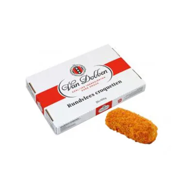 Van Dobben rundvlees croquetten 25% 100 gr