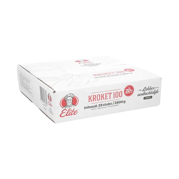 Elite rundvleeskroket 20% 100 gr