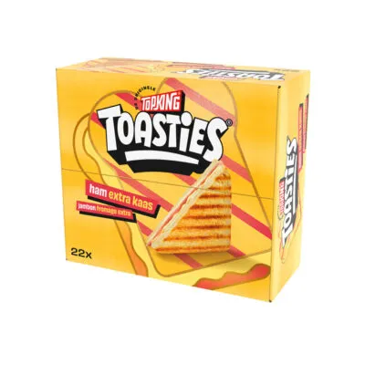 Topking toasties ham extra kaas 105 gr