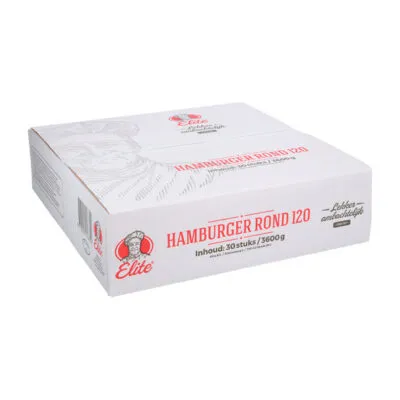 Elite hamburger rond 120 gr