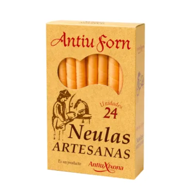 wafelrollen doosje staand voorkant