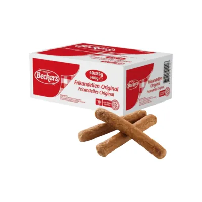 Frikandellen doos original voorkant