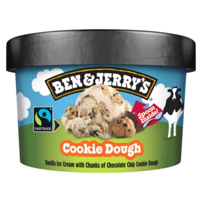 Coockie dough bakje voorkant Ben & Jerrys