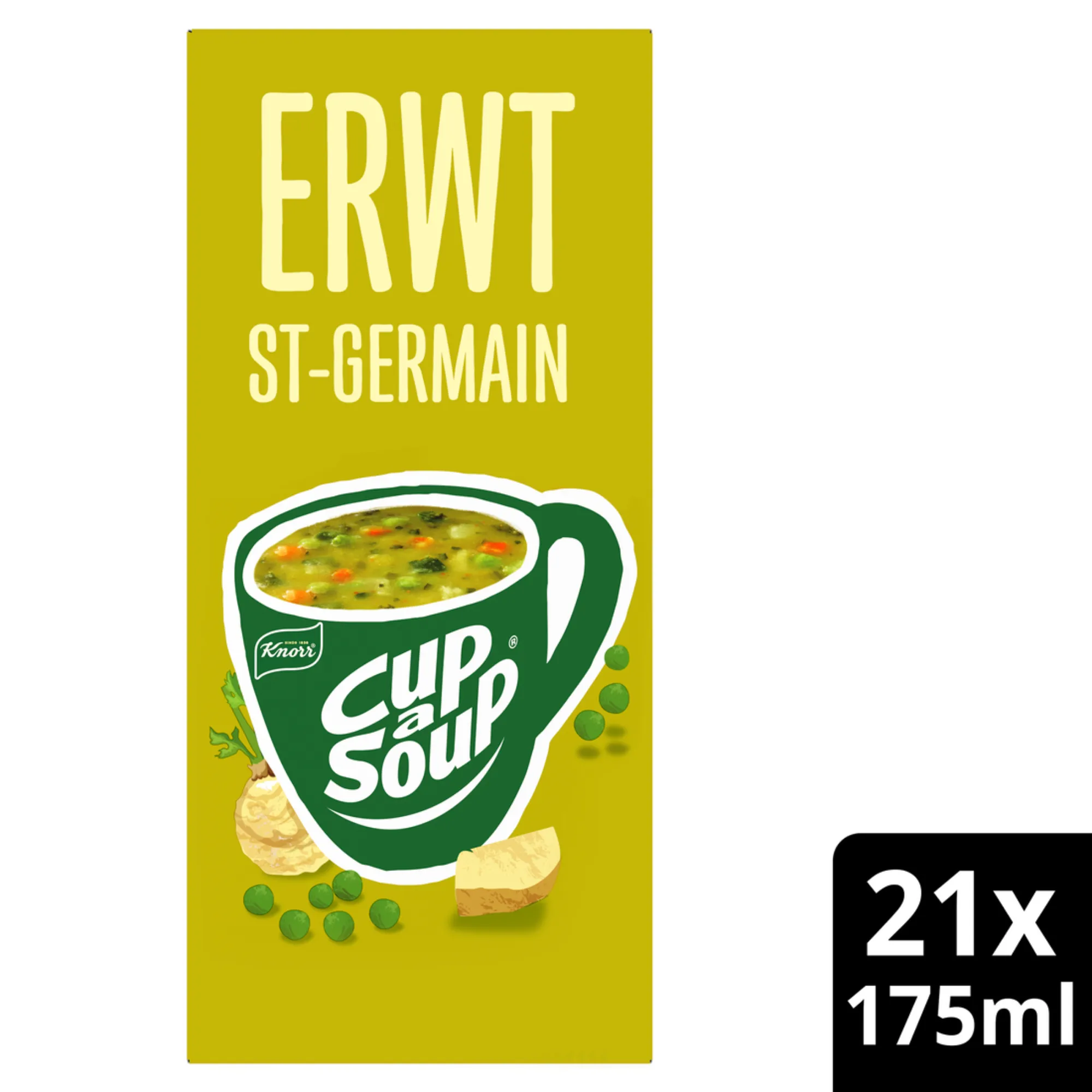 Knorr Cup-a-Soup Erwt (21x 175ml)
