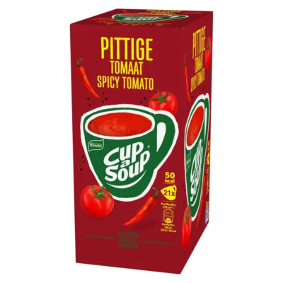 Knorr Cup-a-Soup Pittige Tomaat (21x 175ml)