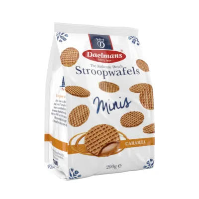 mini stroopwafels zak voorkant