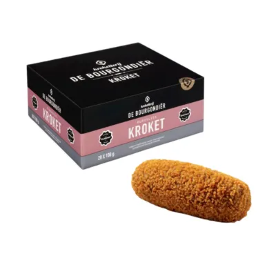 Bourgondier rundvleeskroketten voorkant doos