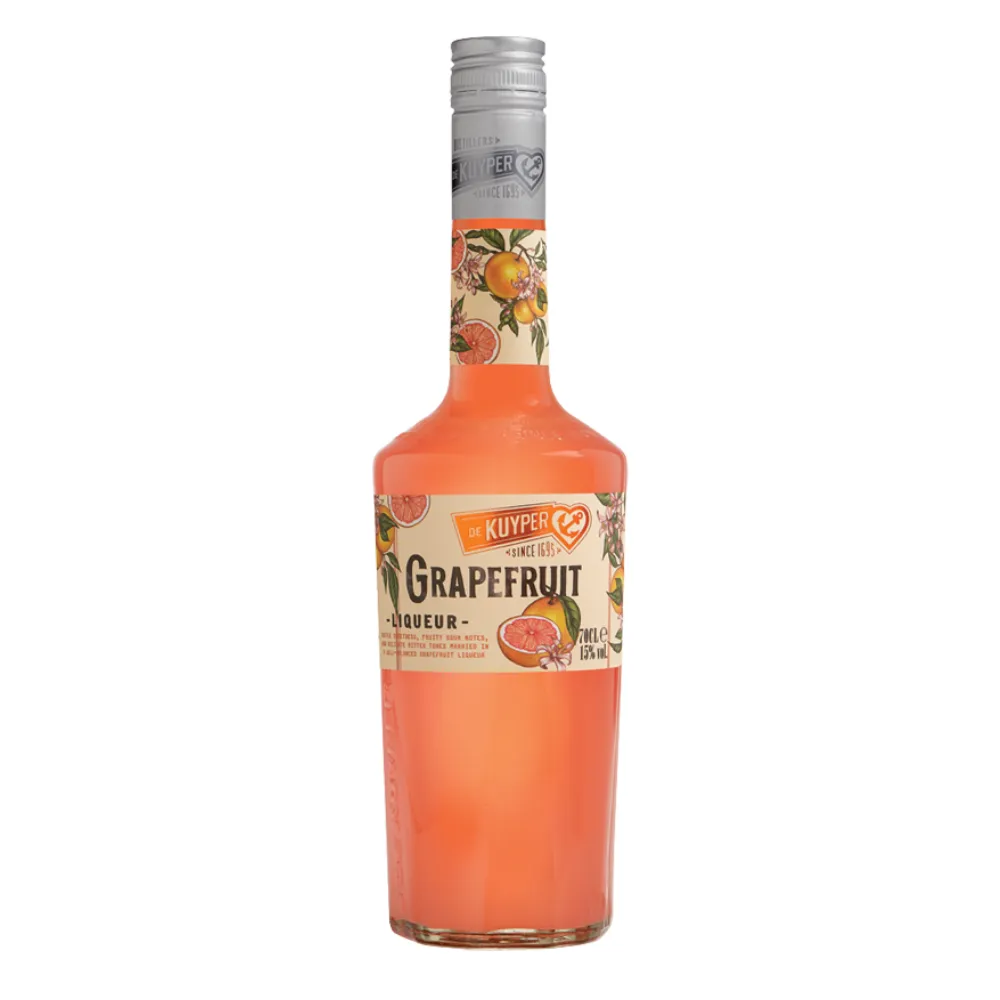 Kuyper likeur grapefruit fles voorkant