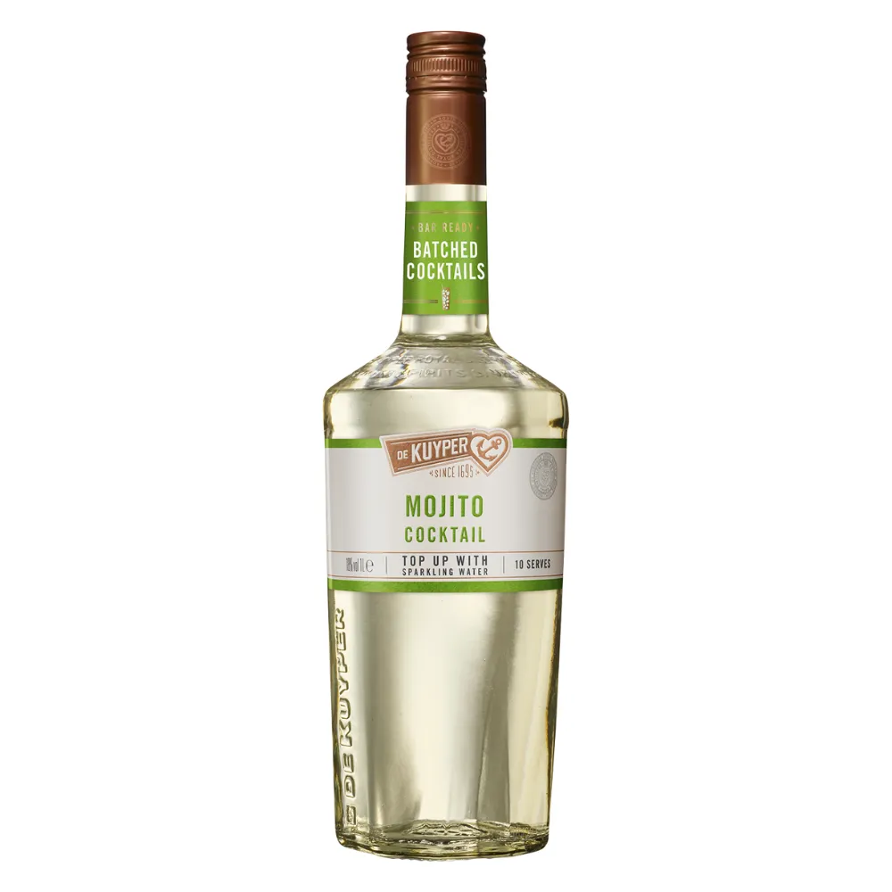 De Kuyper mojito fles voorkant