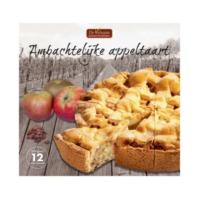 Appeltaart ambachtelijk pak voorkant