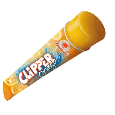 Clipper sinaasappel ijsje voorkant